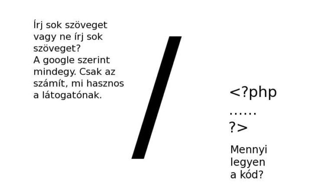 szöveg/kód arány