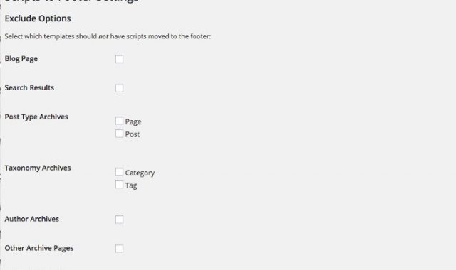 script to footer