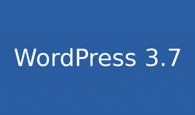 WP 3.7